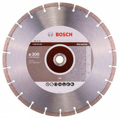 Алмазний диск Bosch Standard for Abrasive, 300x20/25,40 мм