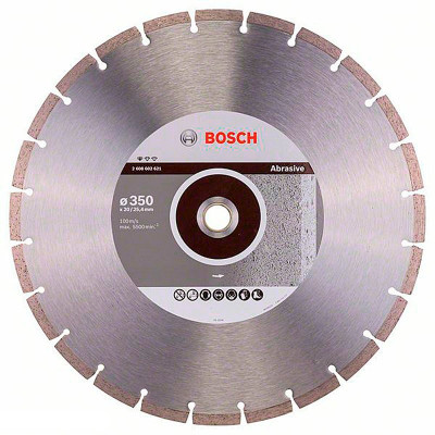 Алмазний диск Bosch Standard for Abrasive, 350x20/25,40 мм