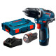 Дриль-шурупокрут Bosch GSR 12V-35 Professional, 2 акб GBA 12V 3.0Ah в L-Boxx 102