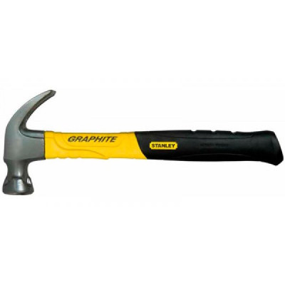 Молоток Stanley Graphite Curve Claw з вагою головки 450 г