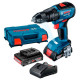 Акумуляторний ударний дриль-шурупокрут Bosch GSB 18V-50 Professional, 2 акб GBA 18V 2,0Ah