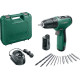 Акумуляторний дриль-шурупокрут Bosch EasyDrill 1200, 2 акб PBA 12V 1.5Ah O-A