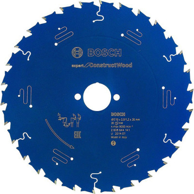 Диск Expert for Construct Wood 210×2×30, 30 Диск Expert for Construct Wood 210×2×30, 30