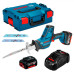 Акумуляторна шабельна пила Bosch GSA 18 V-LI C Professional, 2 акб 5 Ah