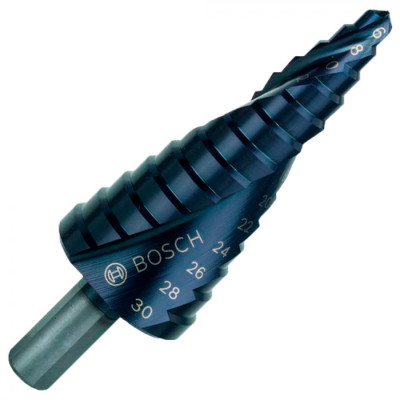 Східчасте свердло Bosch HSS-AlTiN, 13 ступ., 6-30х93.5 мм, 10 мм