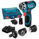 Акумуляторний шурупокрут Bosch GSR 12V-15 FC Professional, 2 акб GBA 12V 2,0 Ah
