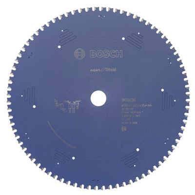 Пиляльний диск Bosch Expert for Steel, 305×25,4 мм, 80 зубів Пиляльний диск Bosch Expert for Steel, 305×25,4 мм, 80 зубів