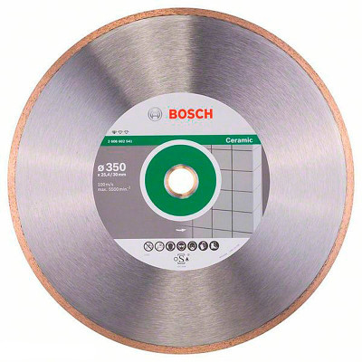 Алмазний диск Bosch Standard for Ceramic, 350-30/25,4 мм