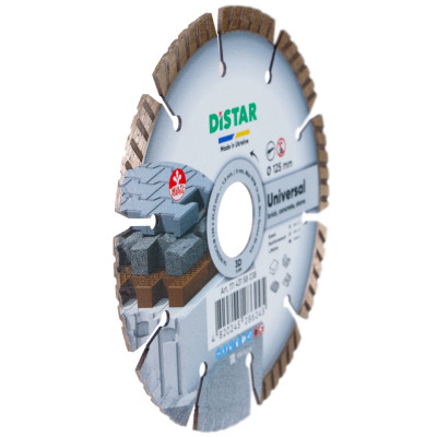 Алмазний круг Distar 1A1RSS/C3 125 Universal 125x1.8x22.23 мм