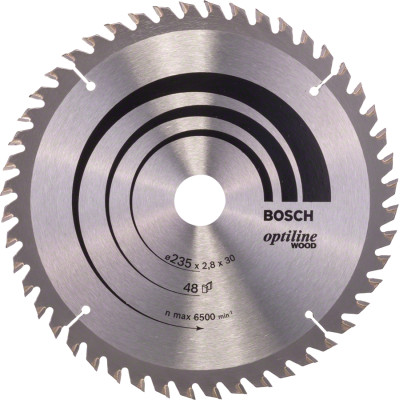 Пиляльний диск Bosch PRO Wood 235x2.8x30 мм T48