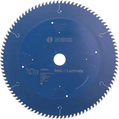 Пиляльний диск Bosch Best for Laminate 305х2.5/1.8х30 мм, 96 HLTCG Пиляльний диск Bosch Best for Laminate 305х2.5/1.8х30 мм, 96 HLTCG