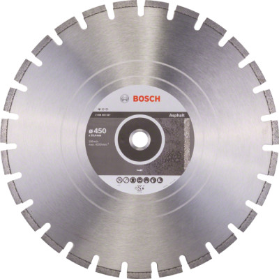 Алмазний відрізний круг Bosch Standard for Asphalt, 450 мм