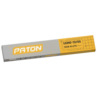 Електроди Paton UONI-13/55 Elite 7018, 3 мм, 2.5 кг Електроди Paton UONI-13/55 Elite 7018, 3 мм, 2.5 кг