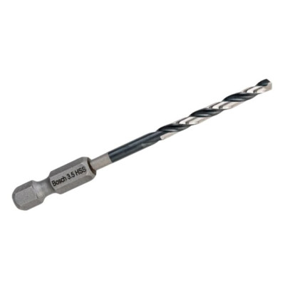 Свердло спіральне Bosch PRO Metal HSS-G Impact, 3.5x39x79 мм