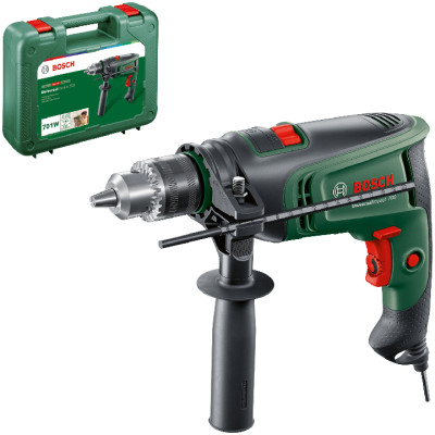Дрель ударная Bosch UniversalImpact 700, у кейсі