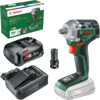 Акумуляторний ударний гайковерт Bosch UniversalImpactDrive 18V-350, з акб 2.5 Ah та з/п