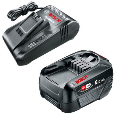 Акумулятор Bosch PBA 18V 6.0Ah W-C та з/п AL 1880 CV