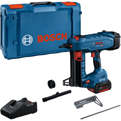 Акумуляторний цвяхозабивач Bosch Pro GNB 18V-40, з акб 4 Ah та з/п GAL 18V-40, у XL-Bохх
