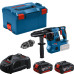 Акумуляторний перфоратор Bosch Pro GBH 18V-28 CF, патрон SDS-Plus, з 2 акб 5 Ah та з/п GAL 1880 CV, у L-Bохх 238