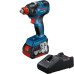 Акумуляторний ударний гайковерт Bosch Pro GDX 18V-200, з акб 4 Ah та з/п GAL 18V-40
