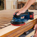 Акумуляторна ексцентрикова шліфмашина Bosch Pro GEX 18V-150-3, з акб 4 Ah та з/п GAL 18V-40, у L-Bохх 162