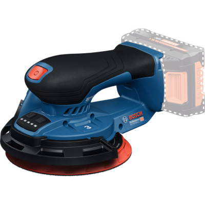 Акумуляторна ексцентрикова шліфмашина Bosch Pro GEX 18V-150-3, з акб 4 Ah та з/п GAL 18V-40, у L-Bохх 162
