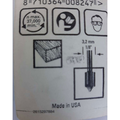 Фреза Dremel (610) 6.4 мм Фреза Dremel (610) 6.4 мм