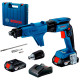 Акумуляторний шурупокрут для гіпсокартону Bosch GTB 185-LI Professional з GMA 55, 2 акб GBA 18V 2.0Ah, з/п GAL 18V-20 в чемодані
