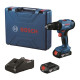 Акумуляторний ударний дриль-шурупокрут Bosch GSB 183-LI Professional, 2 акб GBA 18V 2.0Ah, з/у GAL 18V-20