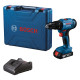 Акумуляторний ударний дриль-шурупокрут Bosch GSB 183-LI Professional, 1 акб GBA 18V 2.0Ah, з/у GAL 18V-20