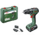 Ударний акумуляторний дриль-шурупокрут Bosch UniversalImpact 18V-60, акб PBA 18V 2.0Ah і з/п AL 18V-20 у кейсі