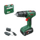 Ударний акумуляторний дриль-шурупокрут Bosch ЕаsyImpact 18V-40, акб PBA 18V 1.5Ah і з/п AL 18V-20 у кейсі
