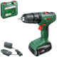Акумуляторний дриль-шурупокрут Bosch EasyDrill 18V-38, акб PBA 18V 1.5Ah і з/п AL 18V-20 у кейсі