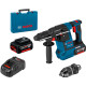 Акумуляторний перфоратор Bosch GBH 18V-26F Professional, 2 акб GBA 18V 6.0Ah, з/в GAL 1880 CV в чемодані