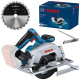 Акумуляторна дискова пила Bosch Professional GKS 185-LI без акб і з/п з диском Standard for Wood