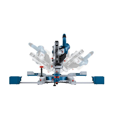 Акумуляторна торцювальна пила Bosch GCM 18V-216 D Professional, без акб та з/п