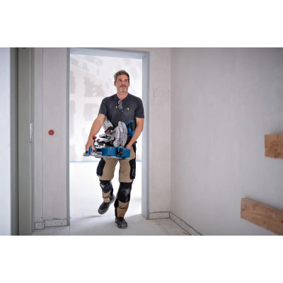 Акумуляторна торцювальна пила Bosch GCM 18V-216 D Professional, без акб та з/п