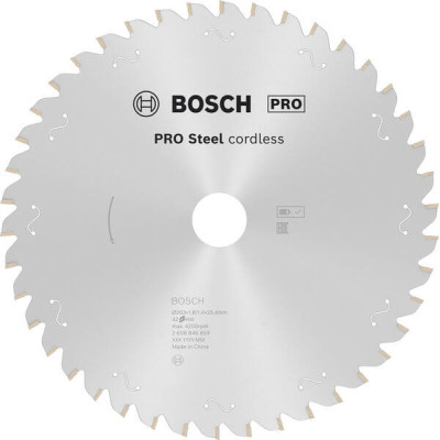 Пиляльний диск Bosch PRO Steel 203х1.4х25.4 мм