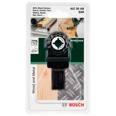 Пиляльне полотно Bosch AIZ 20 AB 20х30 мм